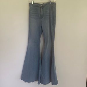 Free people ultra flare jeans